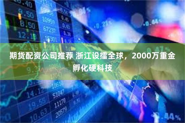 期货配资公司推荐 浙江设擂全球，2000万重金孵化硬科技